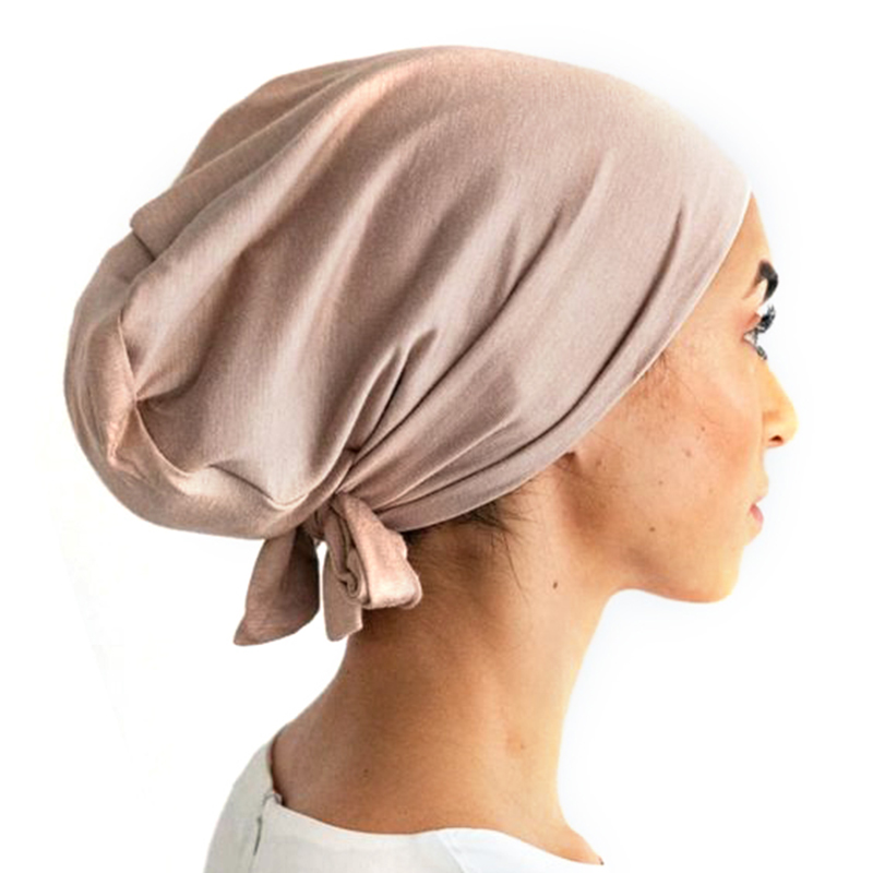 G384 Hudvänlig Elastisk Hijab Undercap