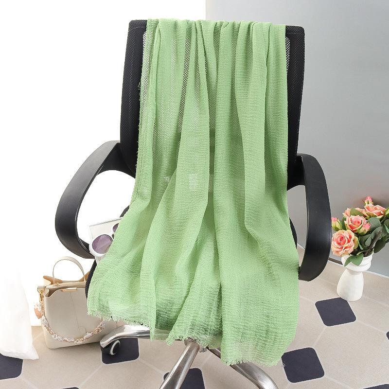 G245 Mjuk och andas Voile Hijab