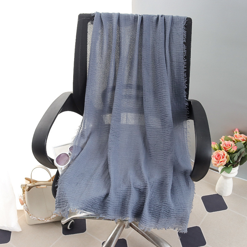 G245 Mjuk och andas Voile Hijab