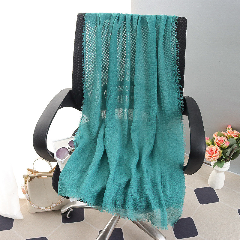 G245 Mjuk och andas Voile Hijab