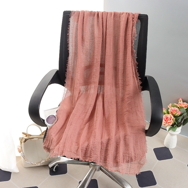 G245 Mjuk och andas Voile Hijab