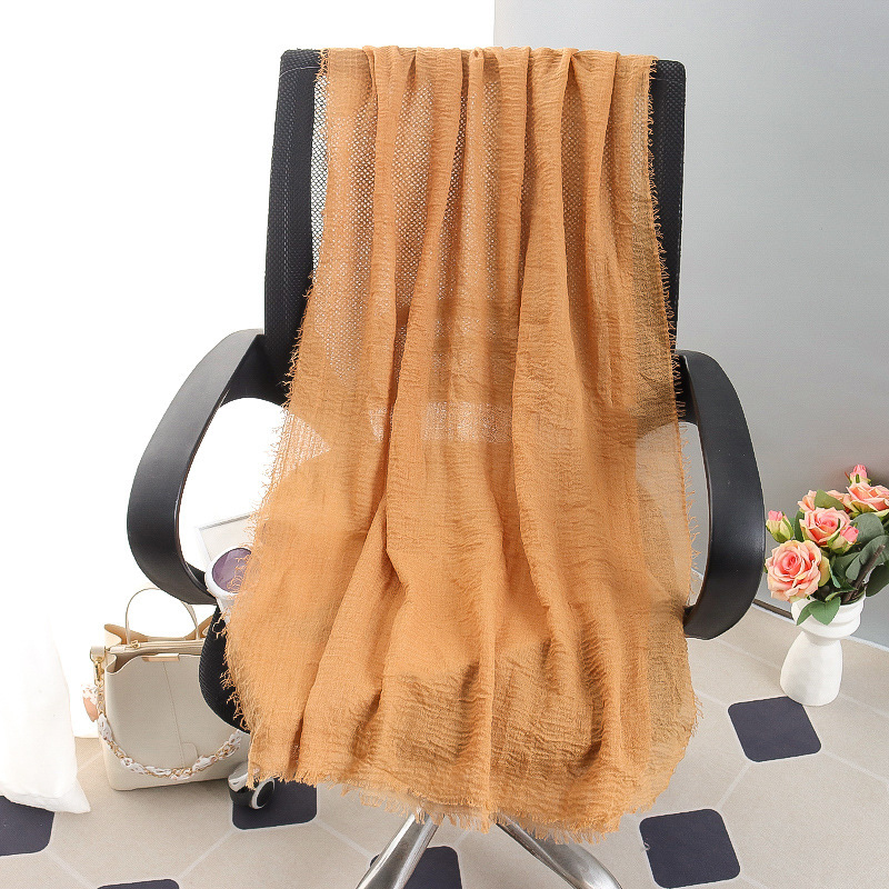 G245 Mjuk och andas Voile Hijab