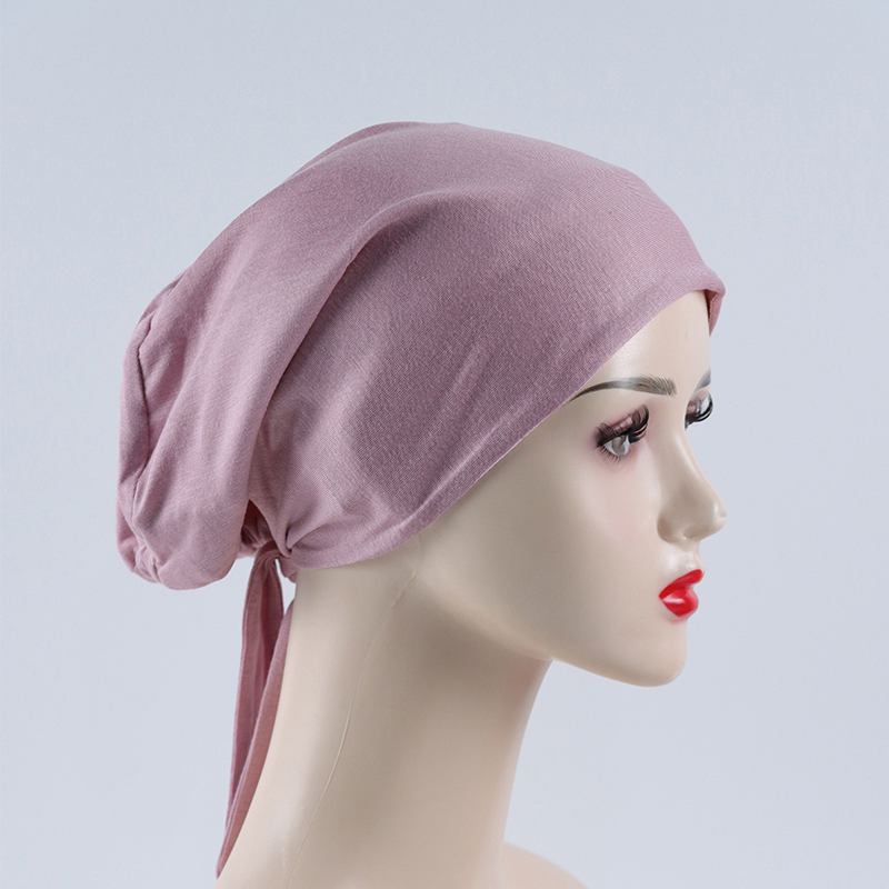 G384 Hudvänlig Elastisk Hijab Undercap