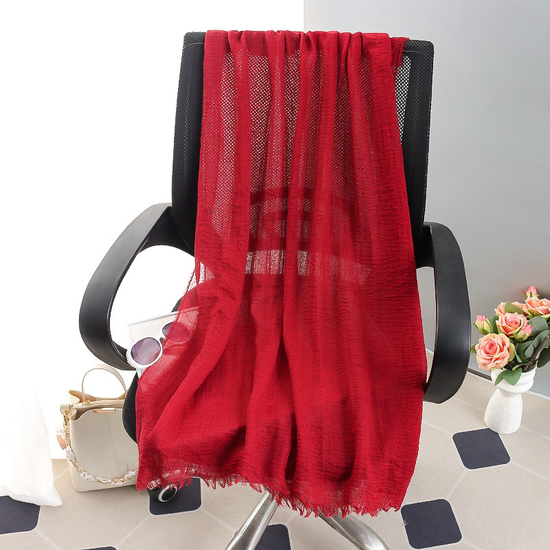 G245 Mjuk och andas Voile Hijab