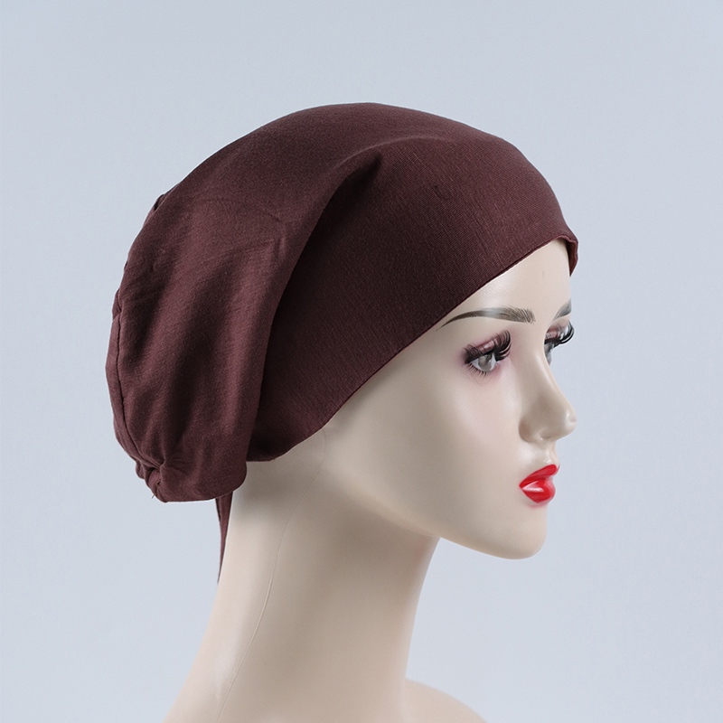 G384 Hudvänlig Elastisk Hijab Undercap