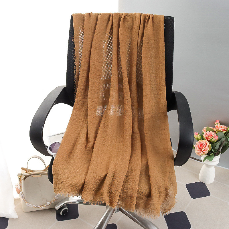 G245 Mjuk och andas Voile Hijab