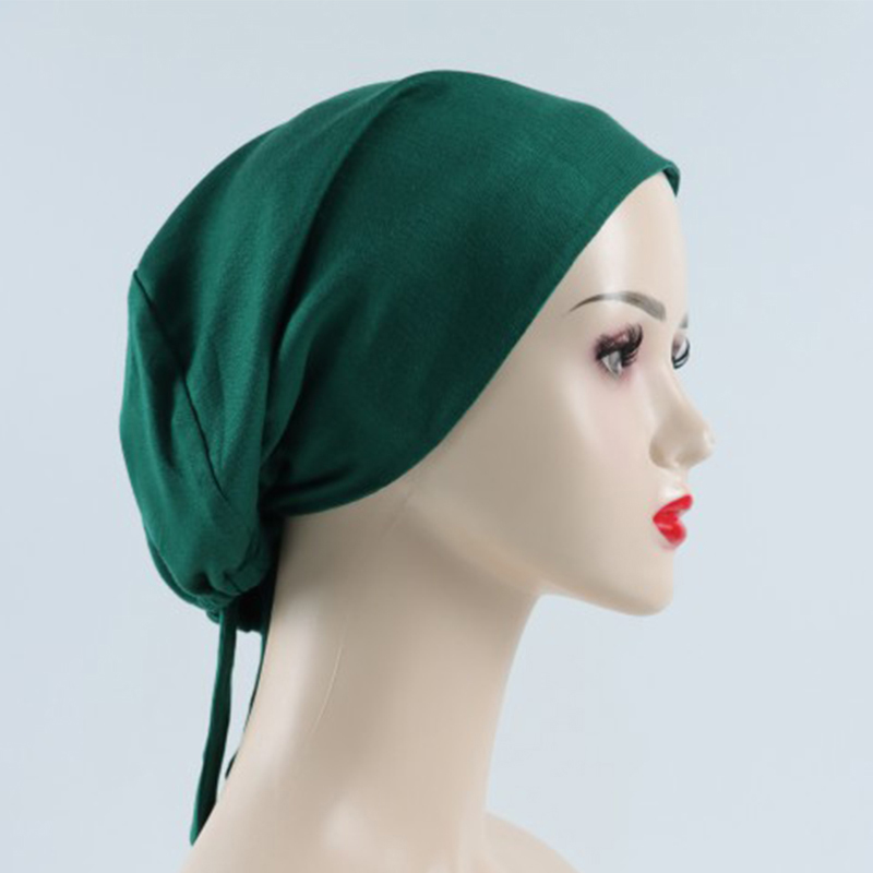 G384 Hudvänlig Elastisk Hijab Undercap