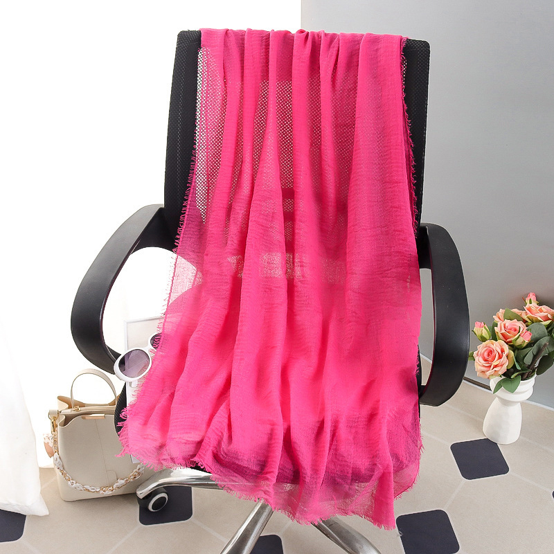 G245 Mjuk och andas Voile Hijab