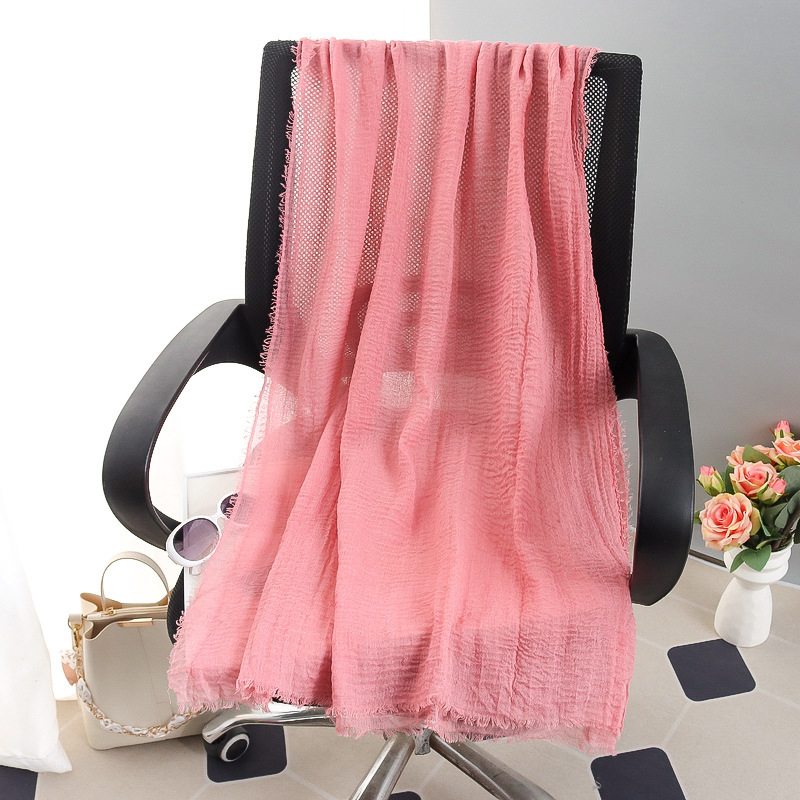 G245 Mjuk och andas Voile Hijab