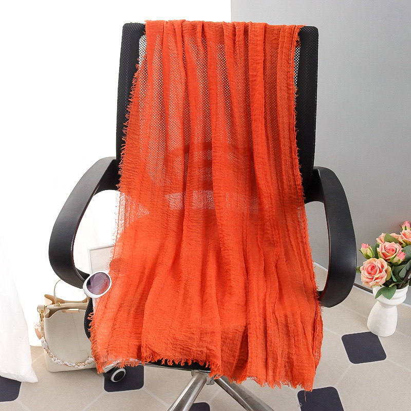 G245 Mjuk och andas Voile Hijab