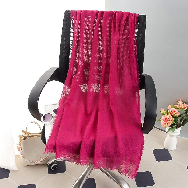 G245 Mjuk och andas Voile Hijab