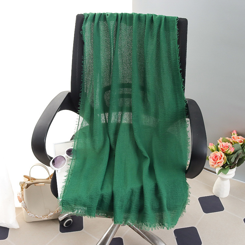 G245 Mjuk och andas Voile Hijab