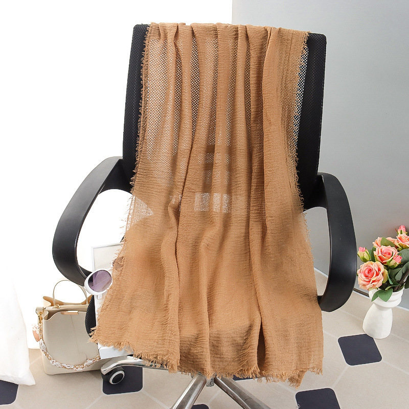 G245 Mjuk och andas Voile Hijab