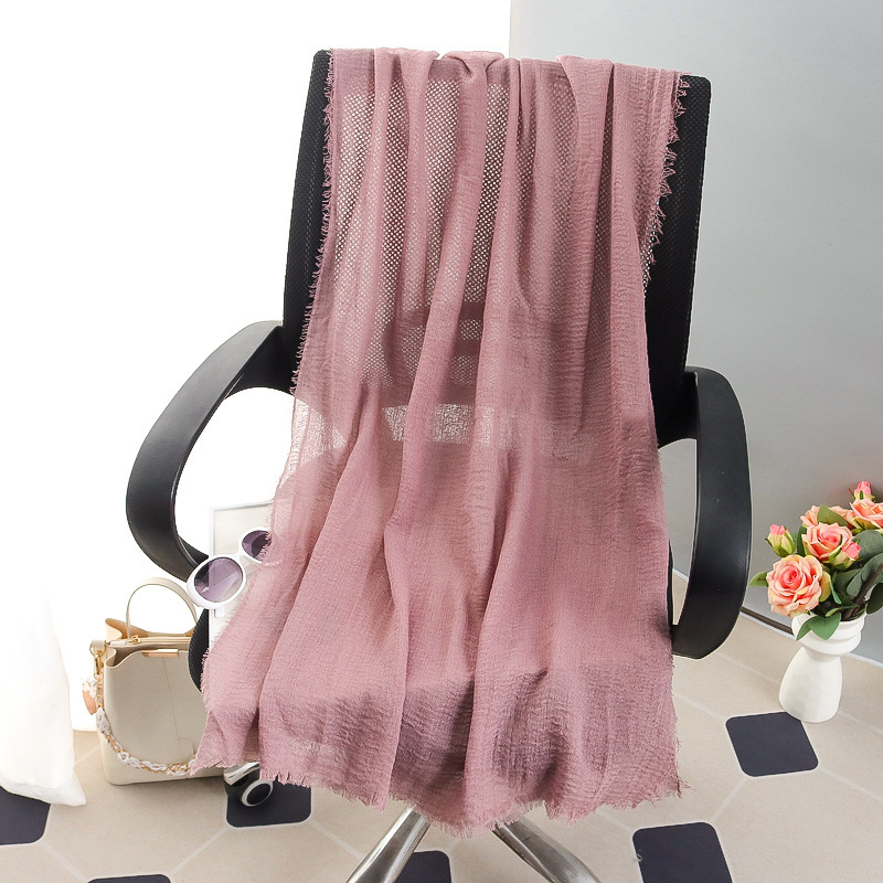 G245 Mjuk och andas Voile Hijab