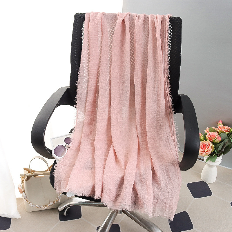 G245 Mjuk och andas Voile Hijab