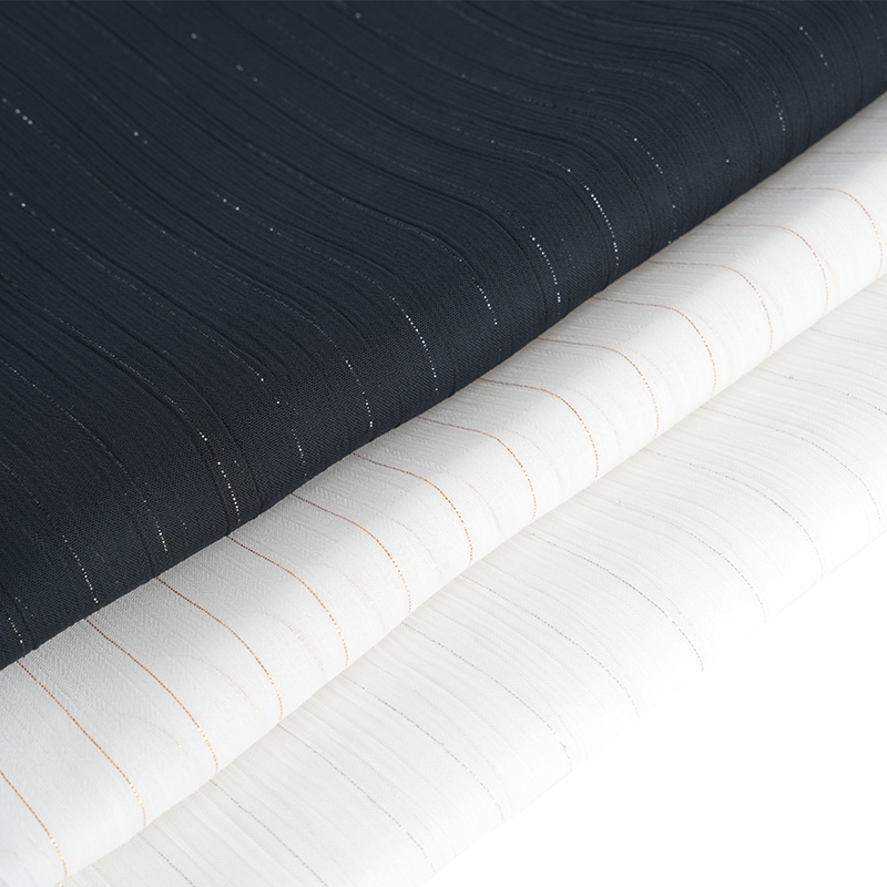 75D Silver Silk Chiffong Crepe