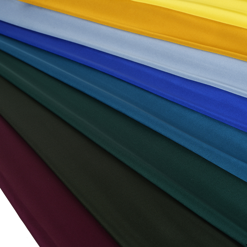 50D Stretch Satin Chiffong färgad