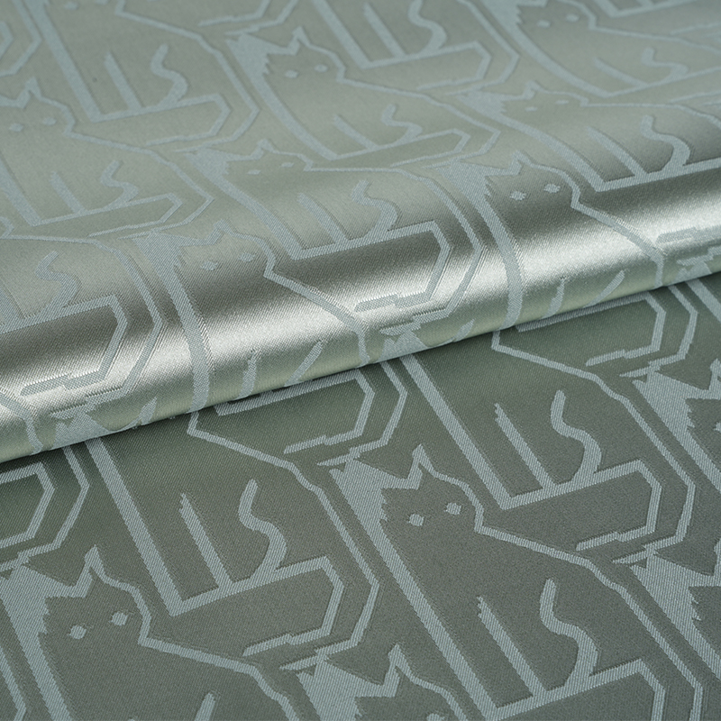 75D Stretch Satin Oregelbundna katthuvuden