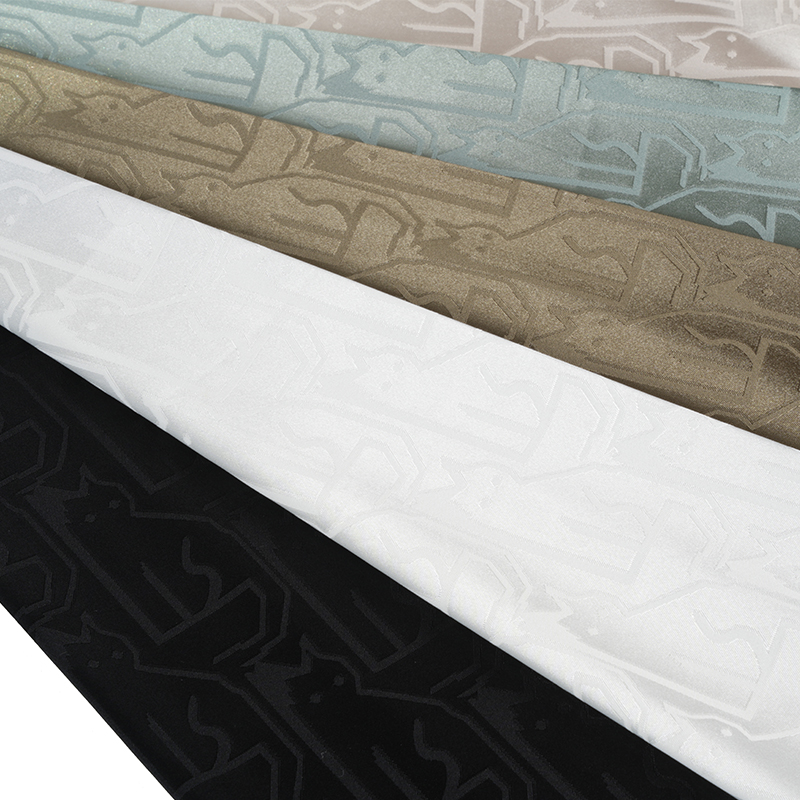 75D Stretch Satin Oregelbundna katthuvuden