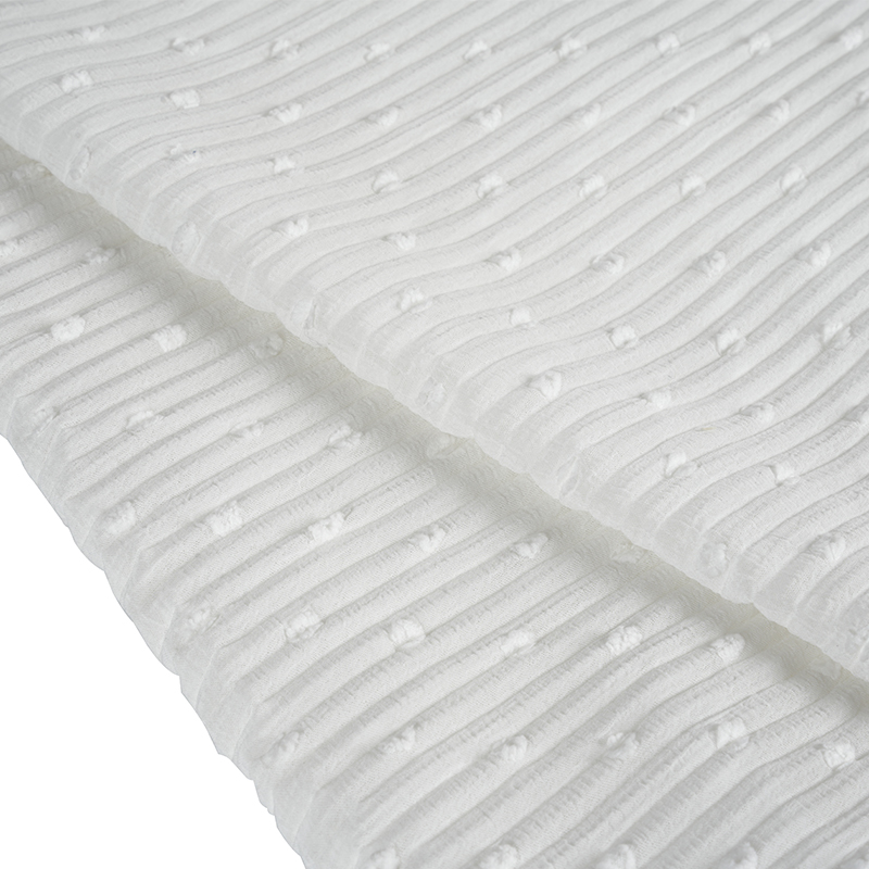 75dn Nano Crepe klippt och pressat crepe plisserat tyg