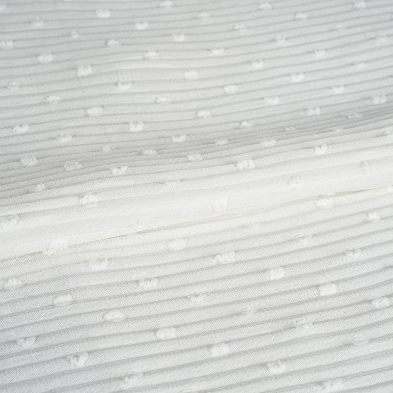 75dn Nano Crepe klippt och pressat crepe plisserat tyg