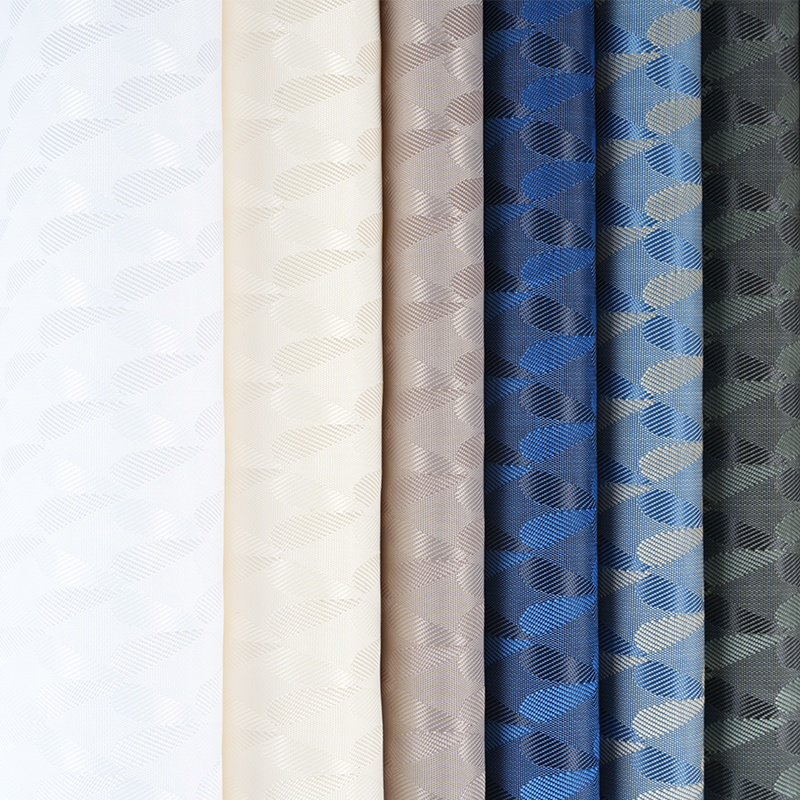 Polyester katjonisk tvåfärgad symmetrisk kärlek jacquardfärgning