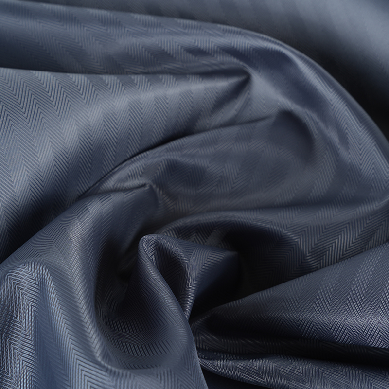 Polyester 0,5 svarvade ränder Small Jacquard