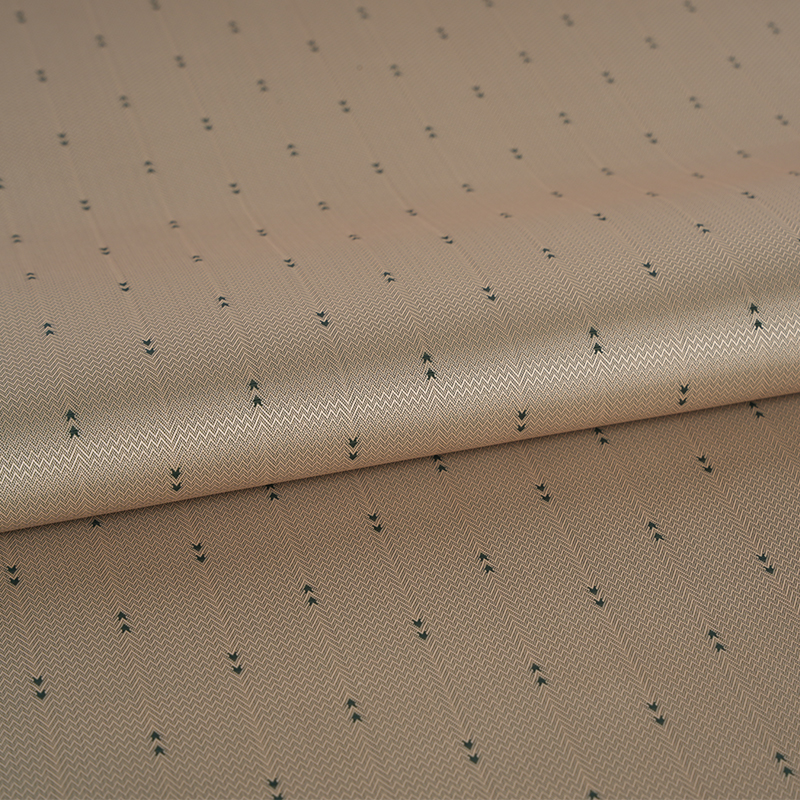 Polyester Vit Filament Corrugated Arrow Stripe Jacquard