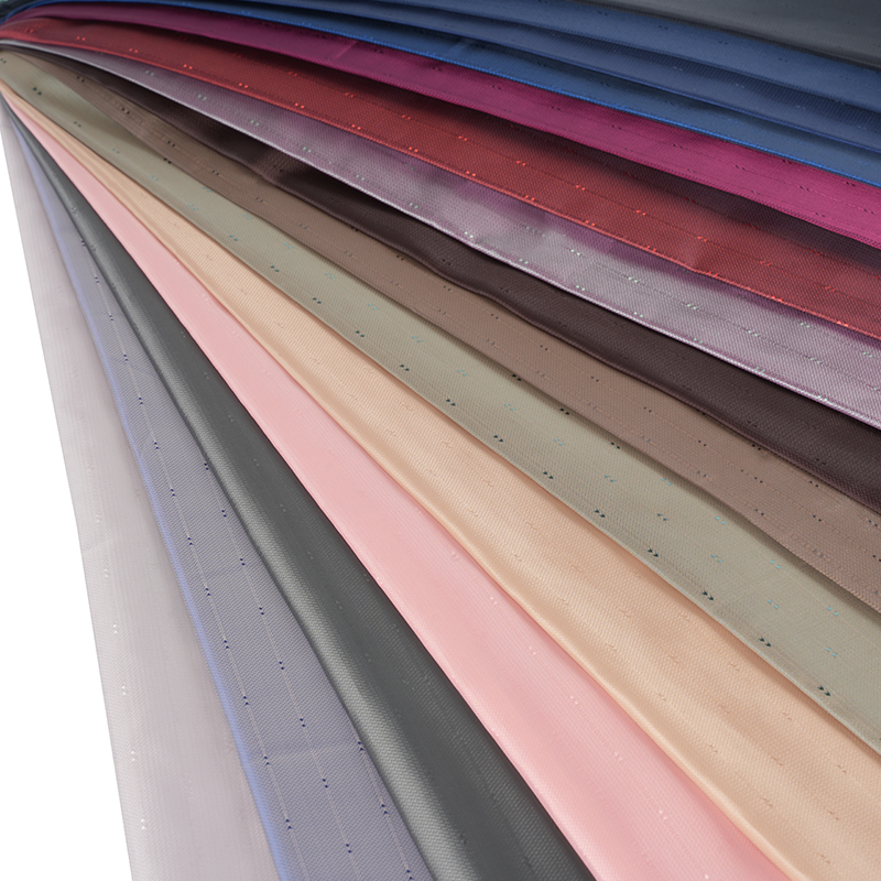 Polyester Vit Filament Corrugated Arrow Stripe Jacquard