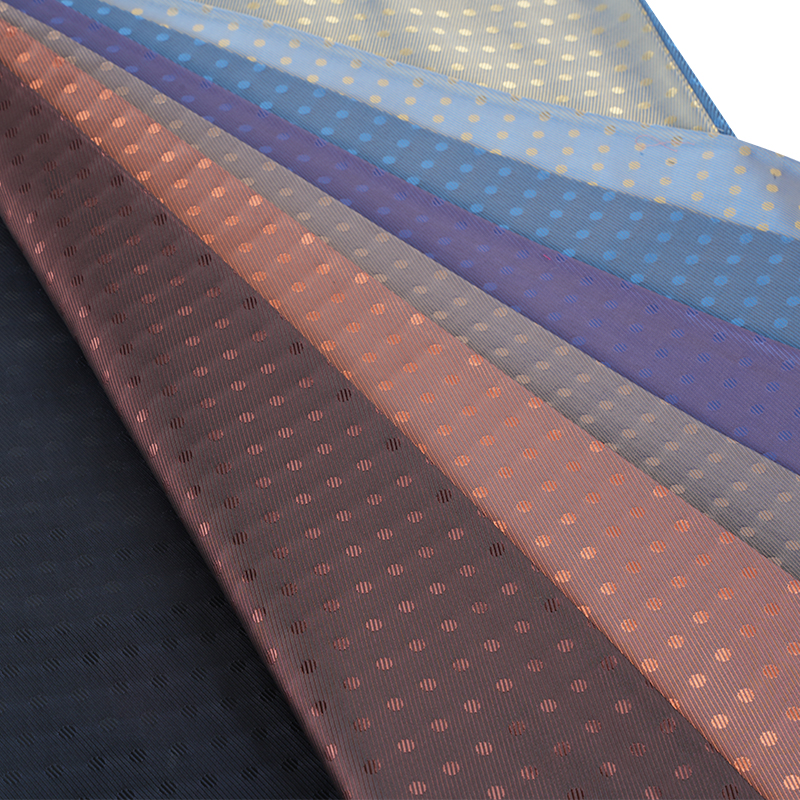 PV Twill Dot Jacquard Tyg