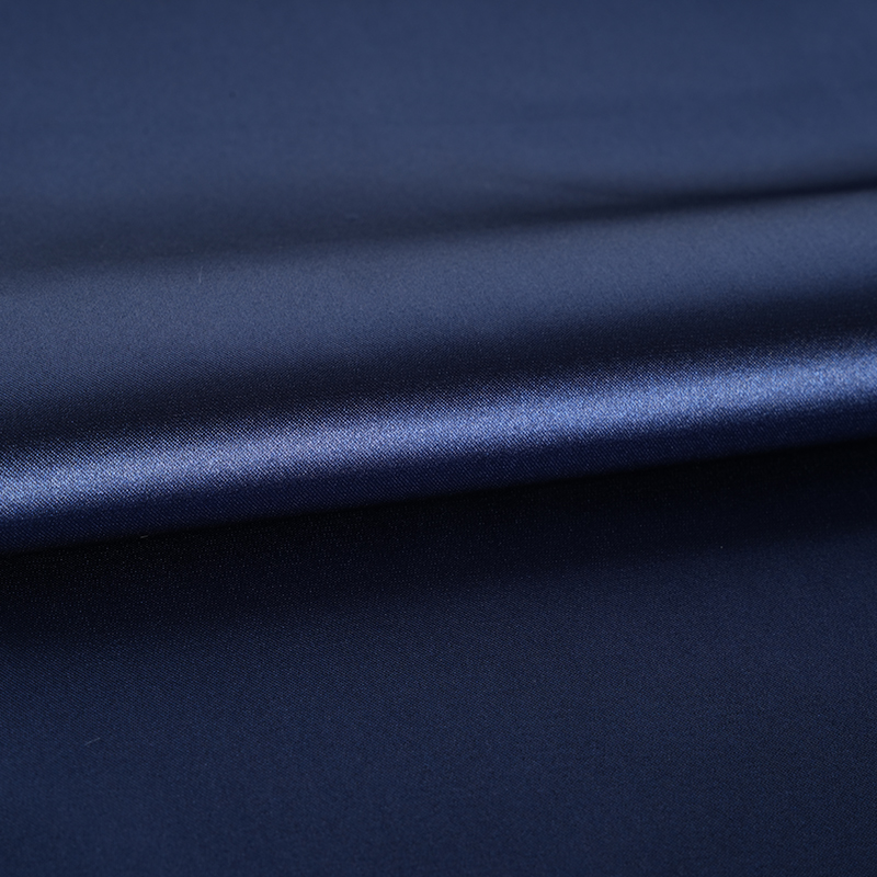 50D*50D färgat glansigt Twisted Stretch Satinfärgningstyg