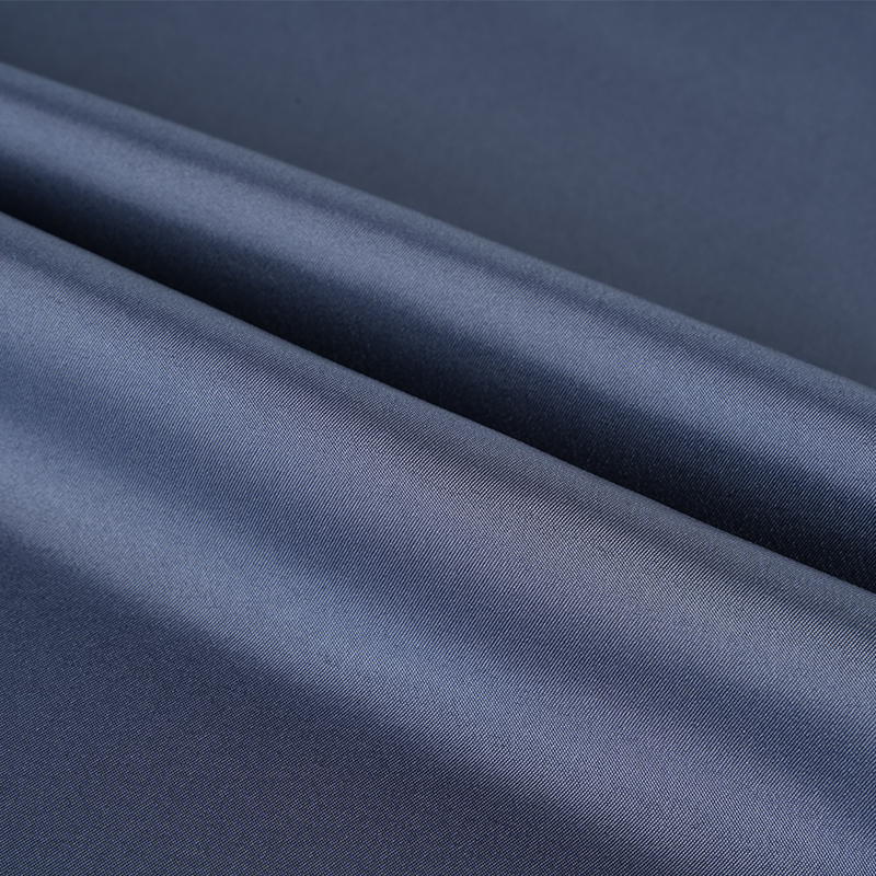50D*75D högelastiskt 2/1 diagonalt Shumei sidenfärgningstyg