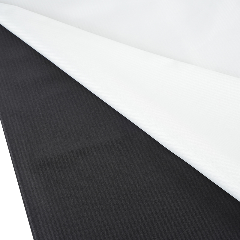 Polyestergarnfärgat Jacquardrandigt ficktyg