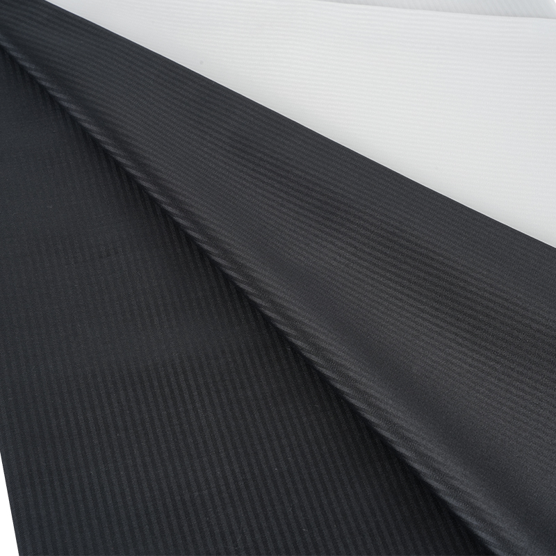 Polyester Stripe Pocket Tyg