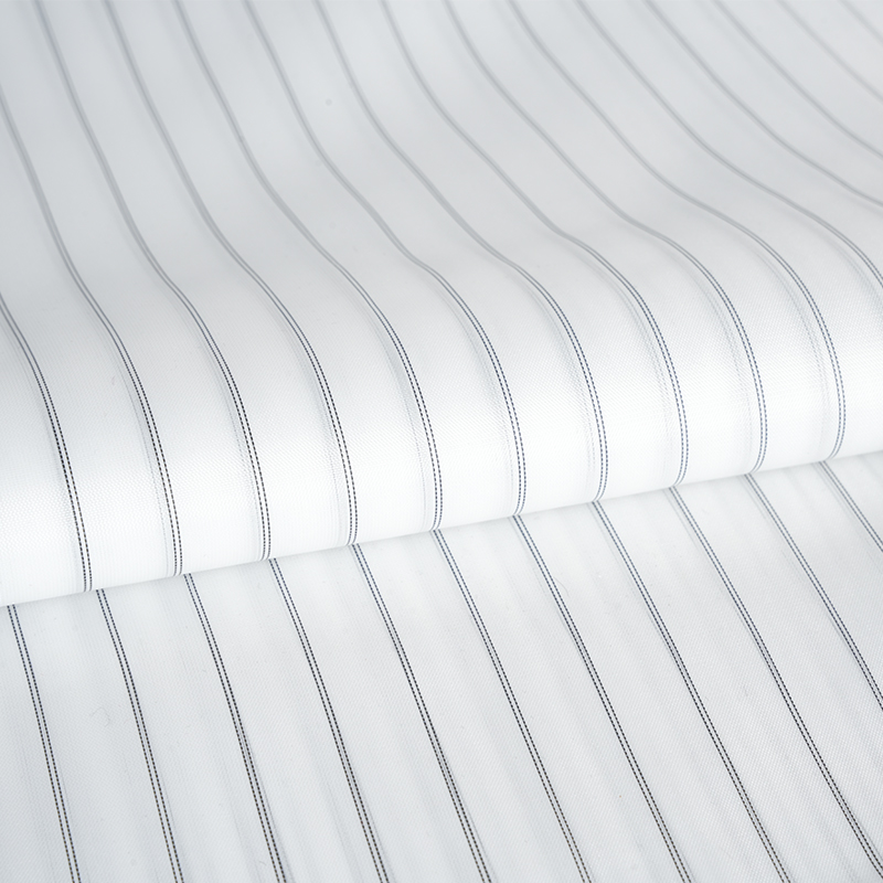 Classic Stripes Polyester ärmfoder Skjorttyg för plagg