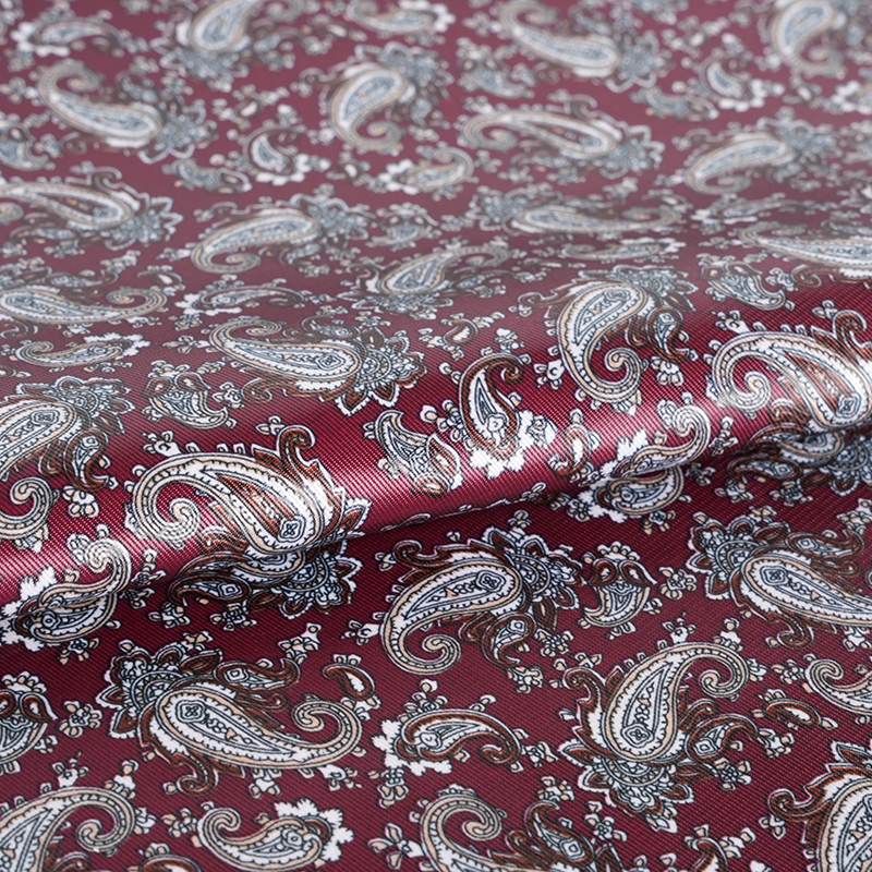 Polyester imitation Rayon Loquat Flower Printing Tyg