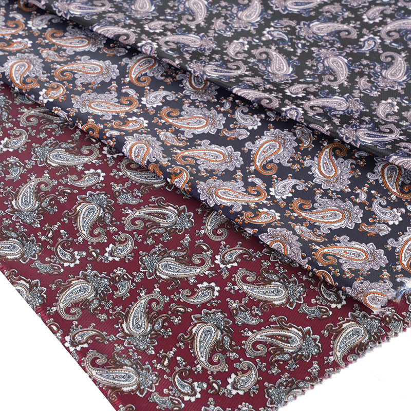 Polyester imitation Rayon Loquat Flower Printing Tyg