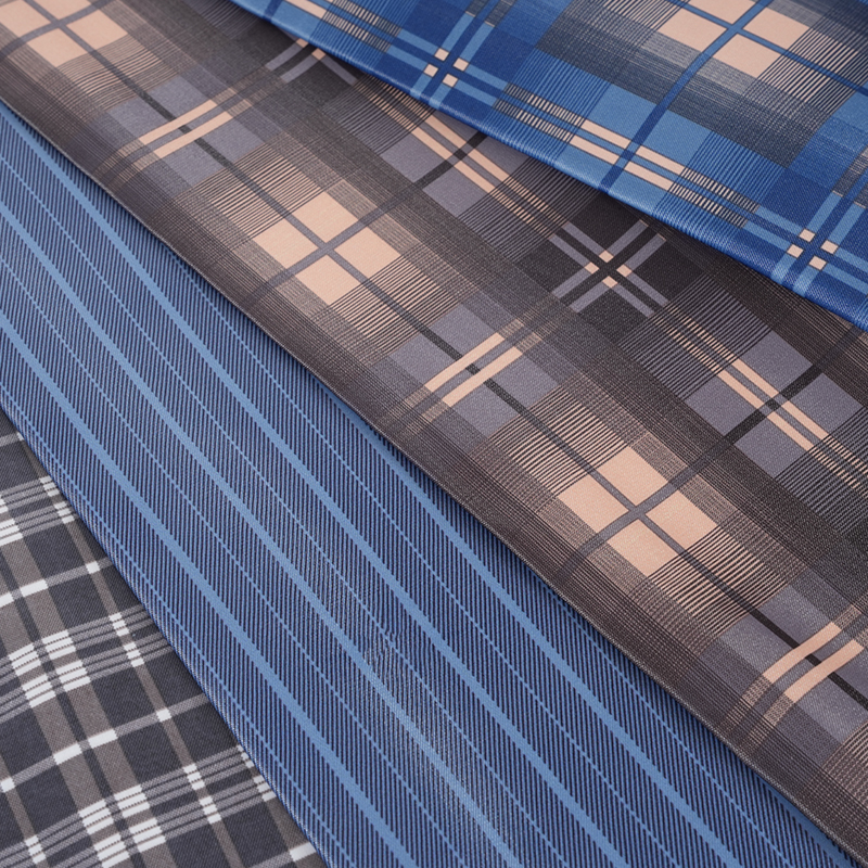 PV Satin Field Panel Print Tyg