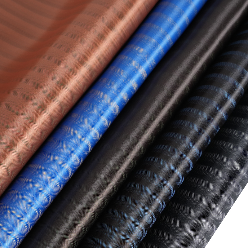 PV Satin Hidden Stripe Tyg