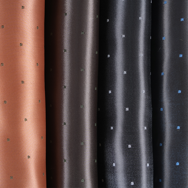 PV Satin Dot Jacquard Tyg