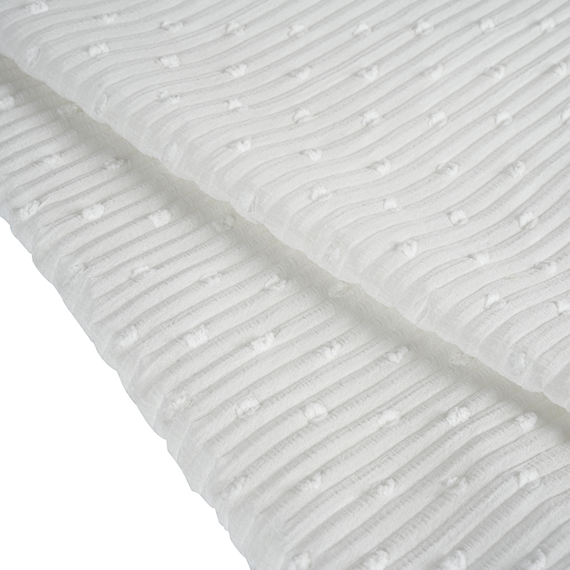 Polyestergarn som imiterar hampbladsskum med trycktyg